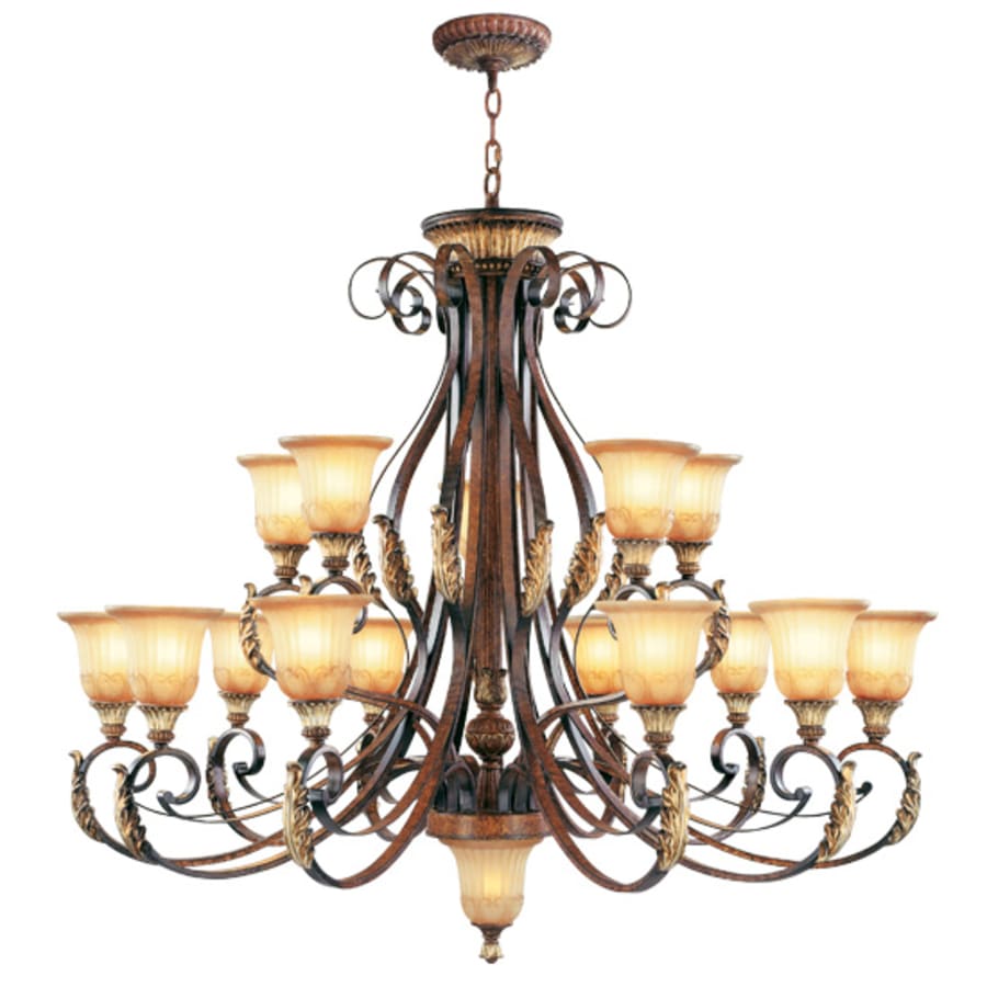 Livex Lighting Villa Verona 15 Light 2 Tier Chandelier