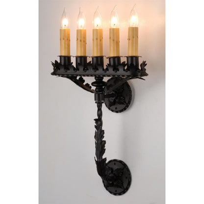 Meyda Tiffany 16" Wide 5 Light Wall Sconce