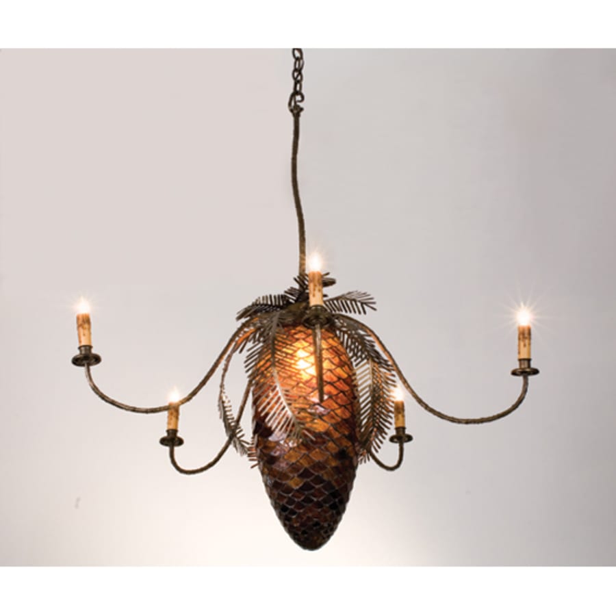 Meyda Tiffany Six Light Up Lighting Chandelier