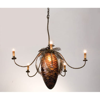 Meyda Tiffany Six Light Up Lighting Chandelier