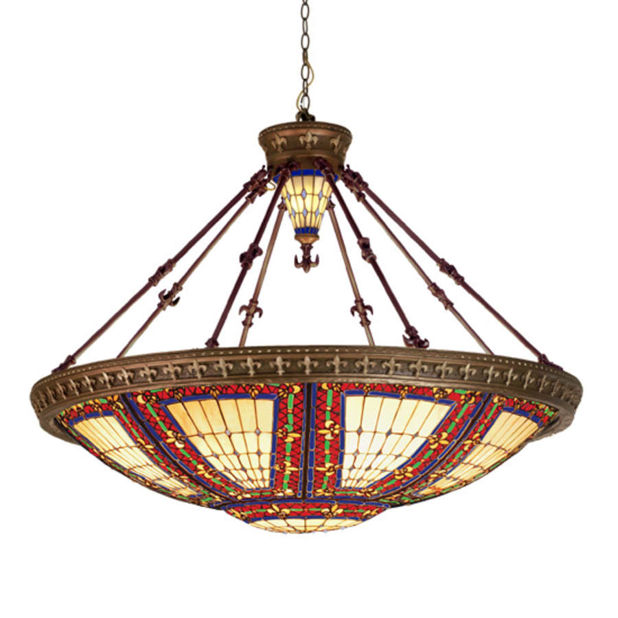 Meyda Tiffany Tiffany Ten Light Down Lighting Pendant