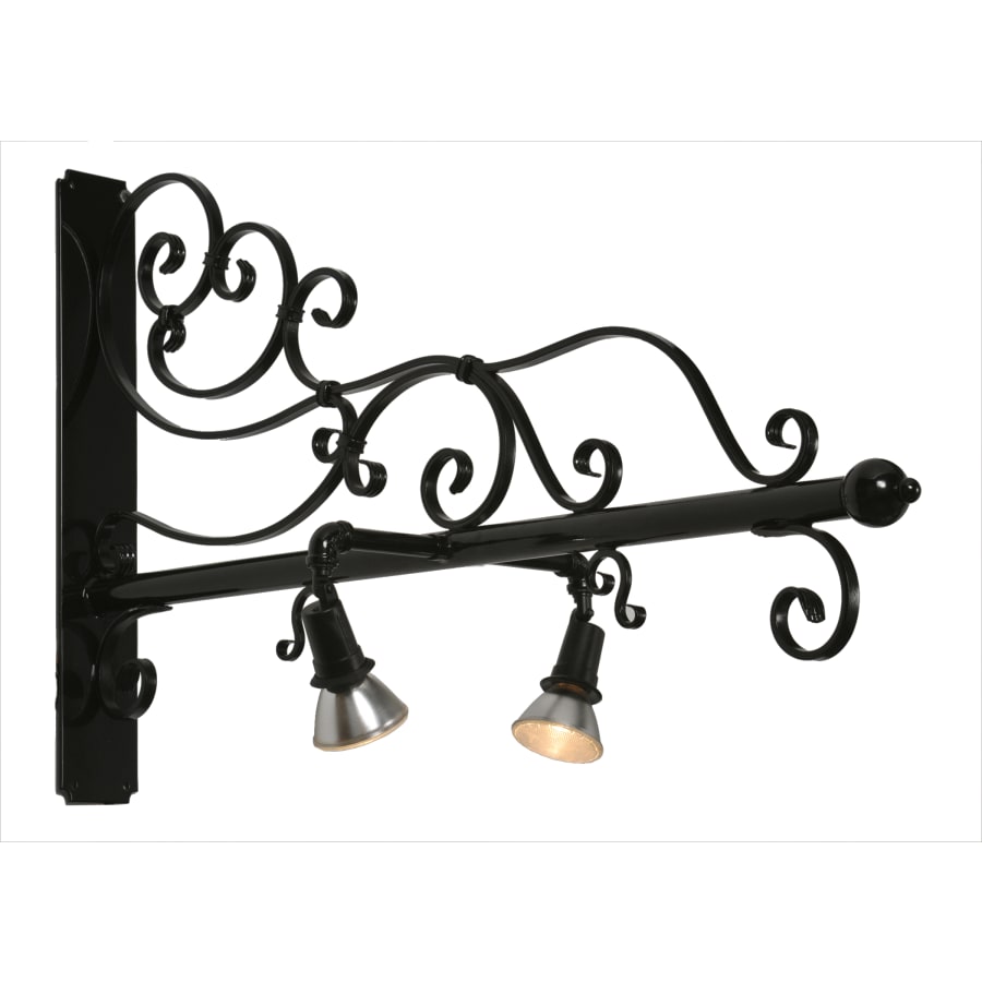 Meyda Tiffany Nimske 30" Wide 2 Light Hanging Sign Bracket