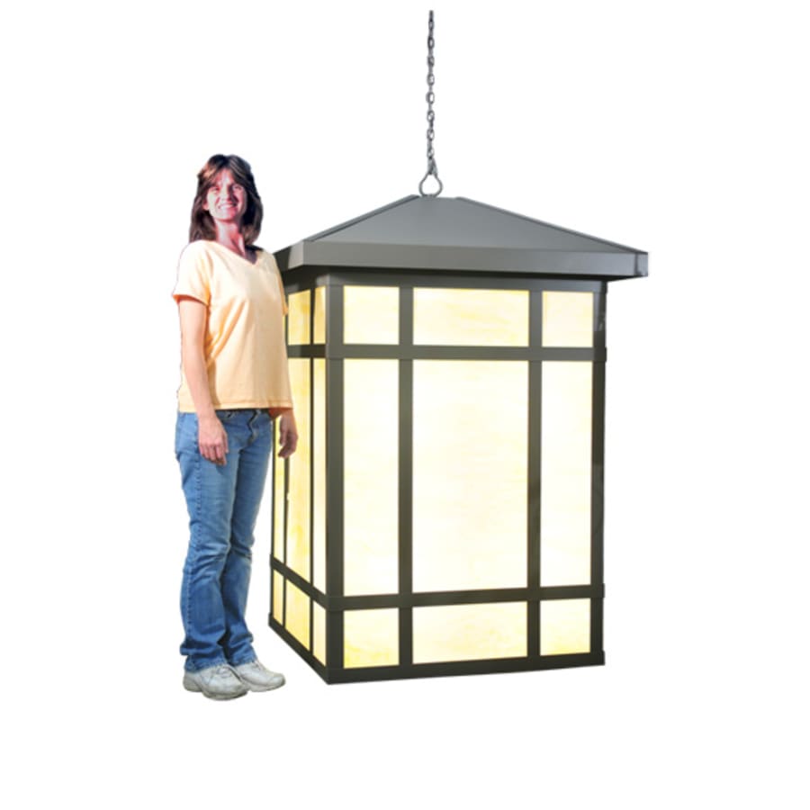 Meyda Tiffany Eight Light Down Lighting Outdoor Pendant