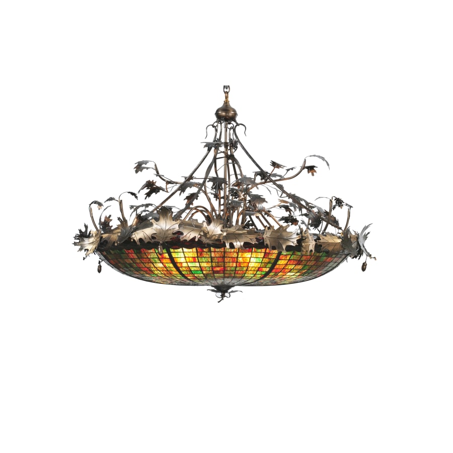 Meyda Tiffany 6 Light 50" Wide Pendant with Handmade Shade