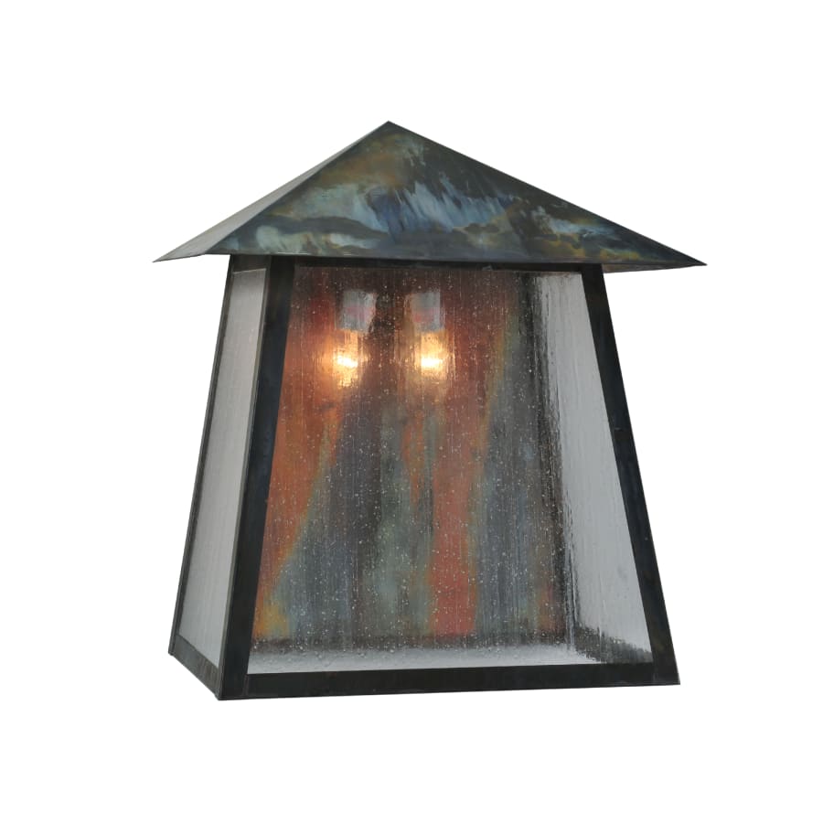 Meyda Tiffany Two Light Down Lighting Outdoor Wall Washer from the Stillwater Collection
