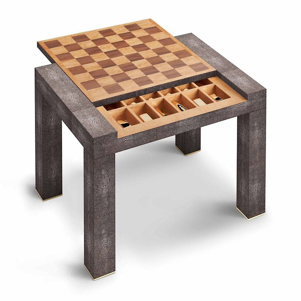 Shagreen Chess Side Table