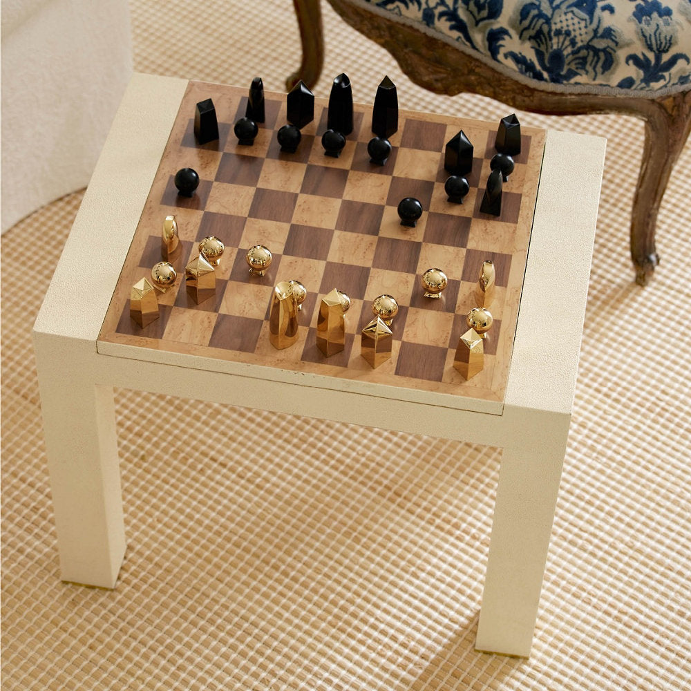 Shagreen Chess Side Table