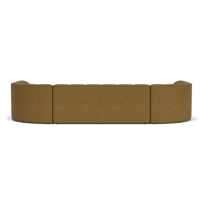 Eave Seamline Modular U-Shaped 4 Seater Sofa