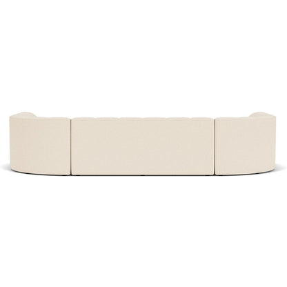 Eave Seamline Modular U-Shaped 4 Seater Sofa