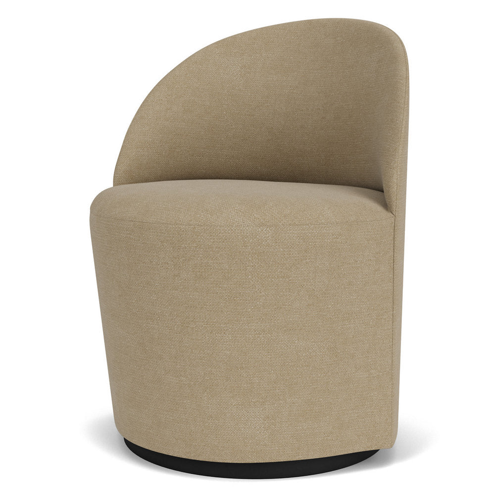 Tearoom Swivel Side Chair with Return