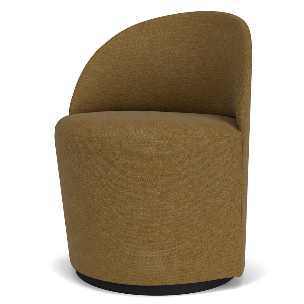 Tearoom Swivel Side Chair with Return