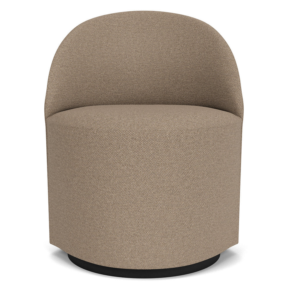 Tearoom Swivel Side Chair with Return