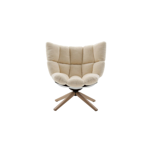 Husk Swivel Armchair