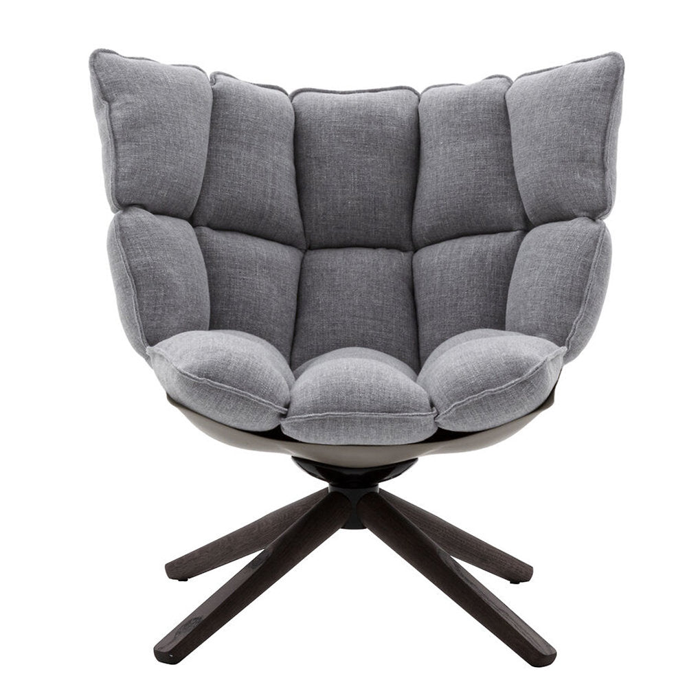 Husk Swivel Armchair