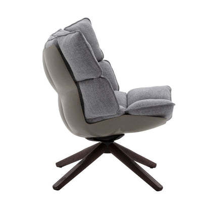 Husk Swivel Armchair