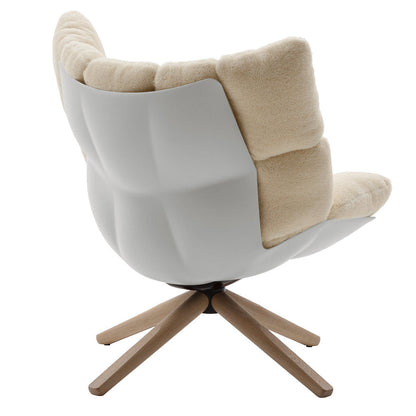 Husk Swivel Armchair