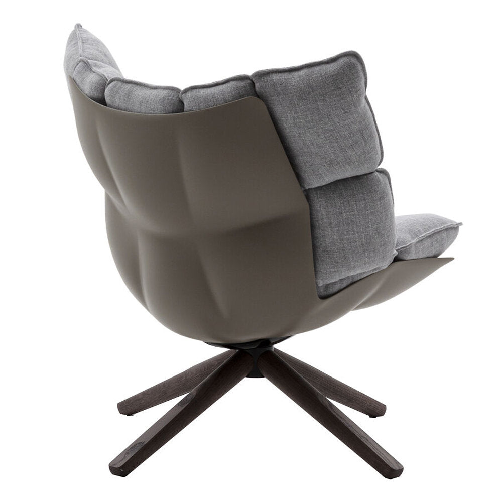 Husk Swivel Armchair