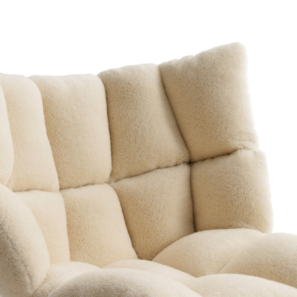 Husk Swivel Armchair