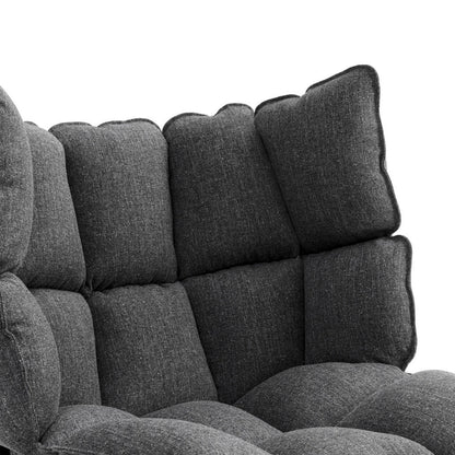 Husk Swivel Armchair