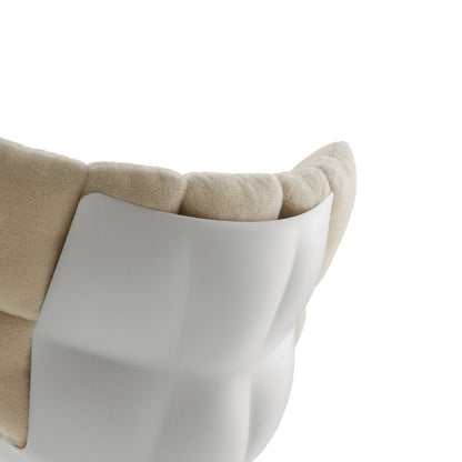 Husk Swivel Armchair