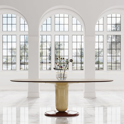 Explorer Oval Dining Table 5A