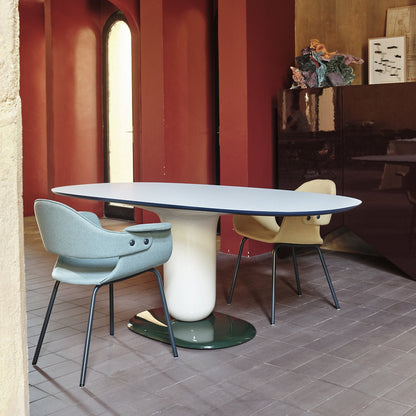 Explorer Oval Dining Table 5A