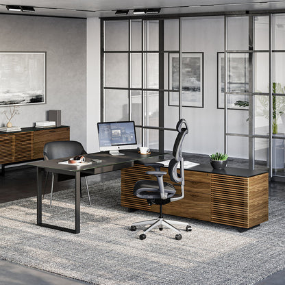 Corridor Office L-Shaped Desk