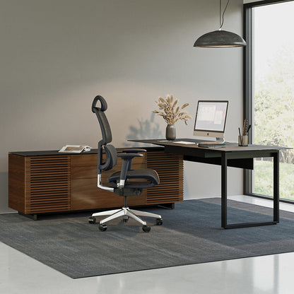 Corridor Office L-Shaped Desk