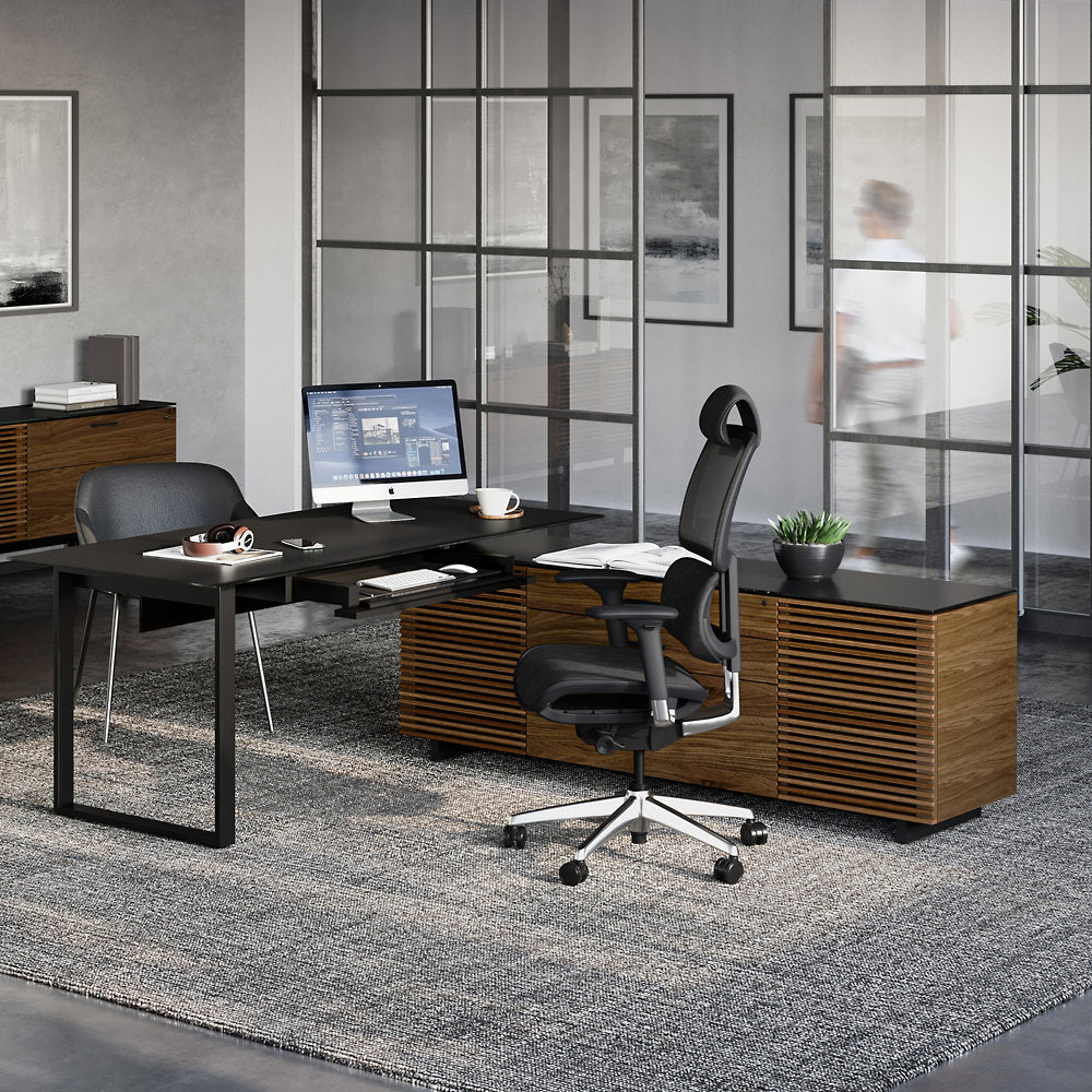 Corridor Office L-Shaped Desk