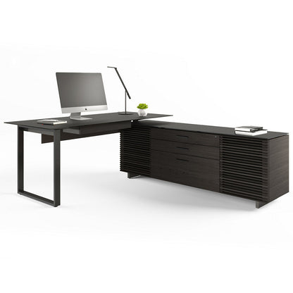 Corridor Office L-Shaped Desk