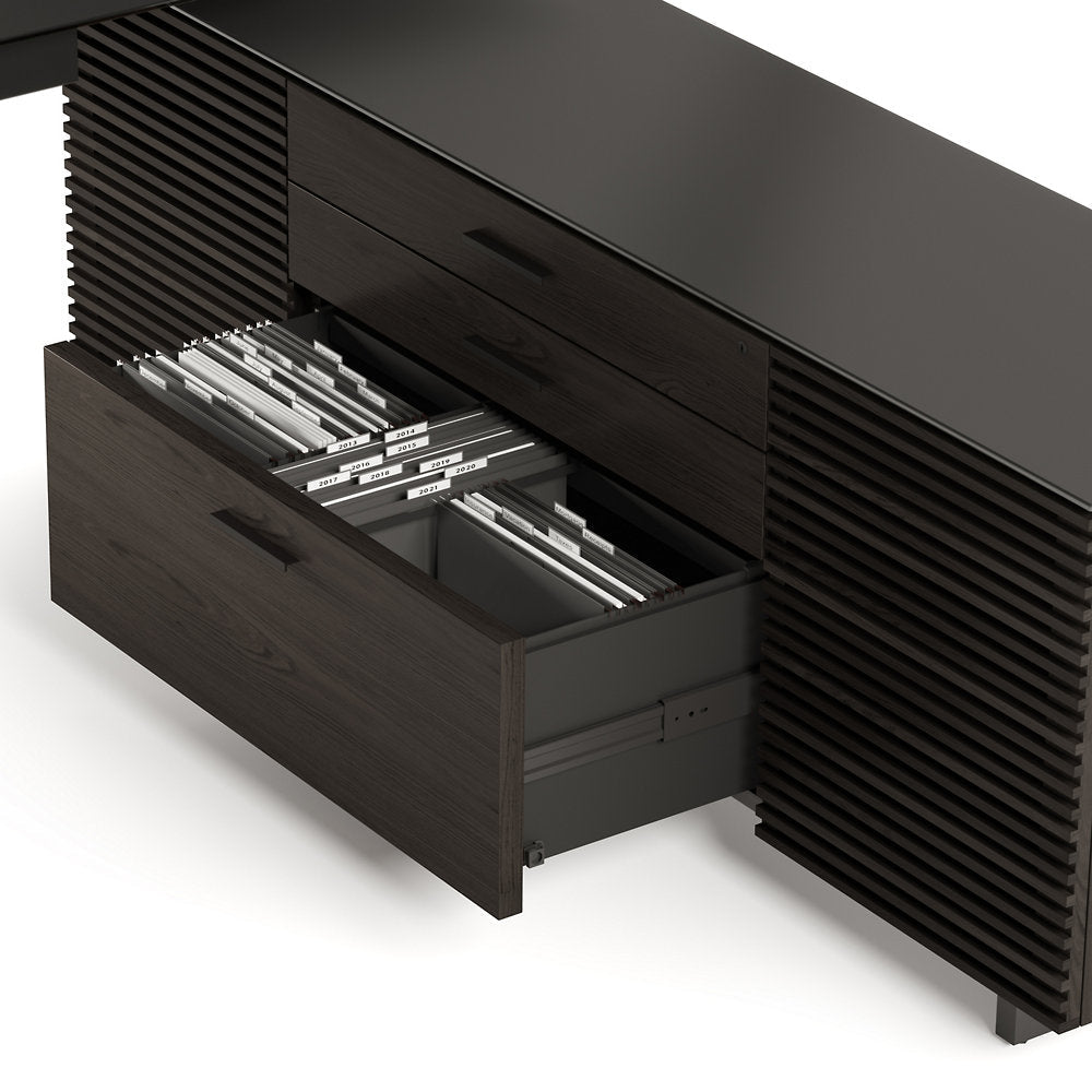 Corridor Office L-Shaped Desk