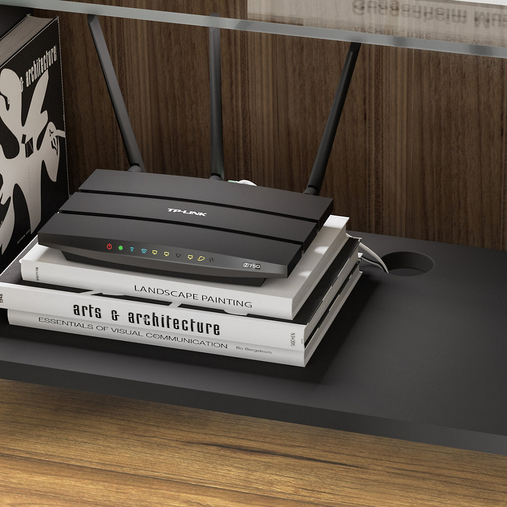 Linea Shelf 5802 + 5801A + 5802A Shelving System