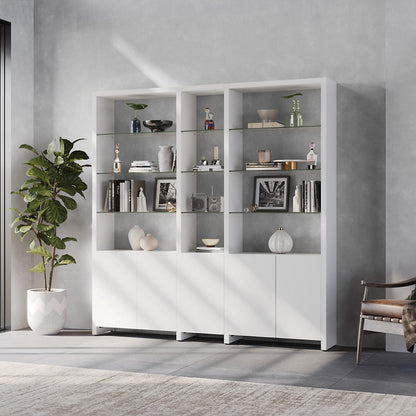 Linea Shelf 5802 + 5801A + 5802A Shelving System