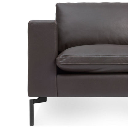 New Standard Leather Sofa with Chaise
