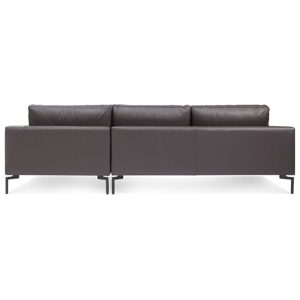 New Standard Leather Sofa with Chaise