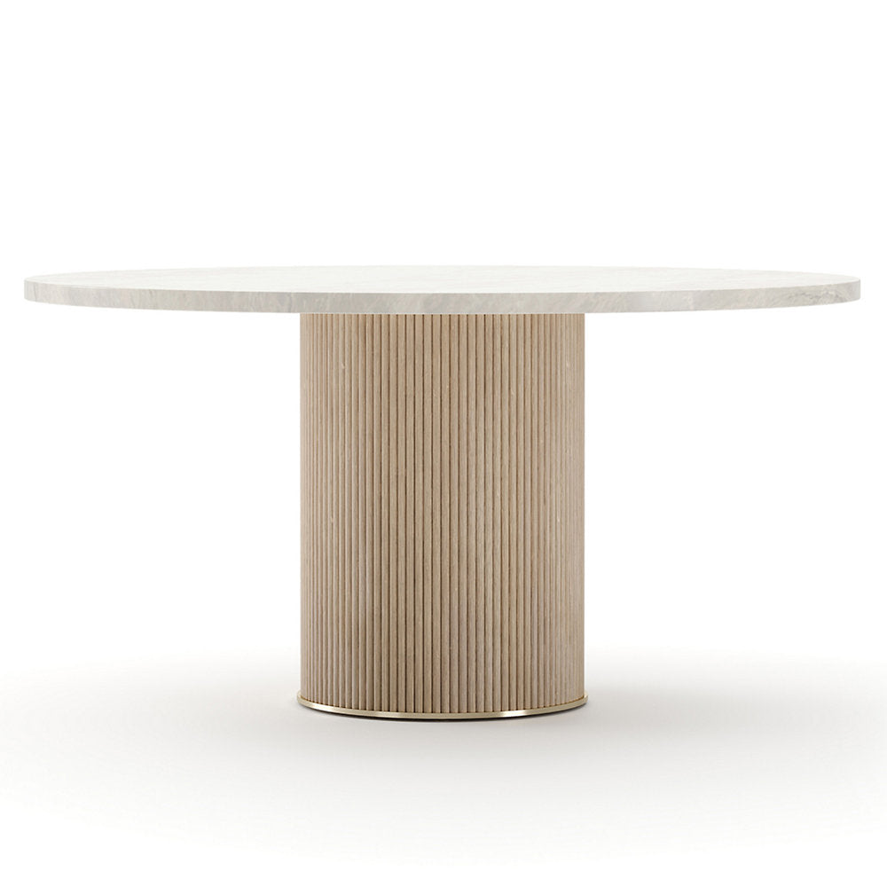Rhythm Round Stone Dining Table