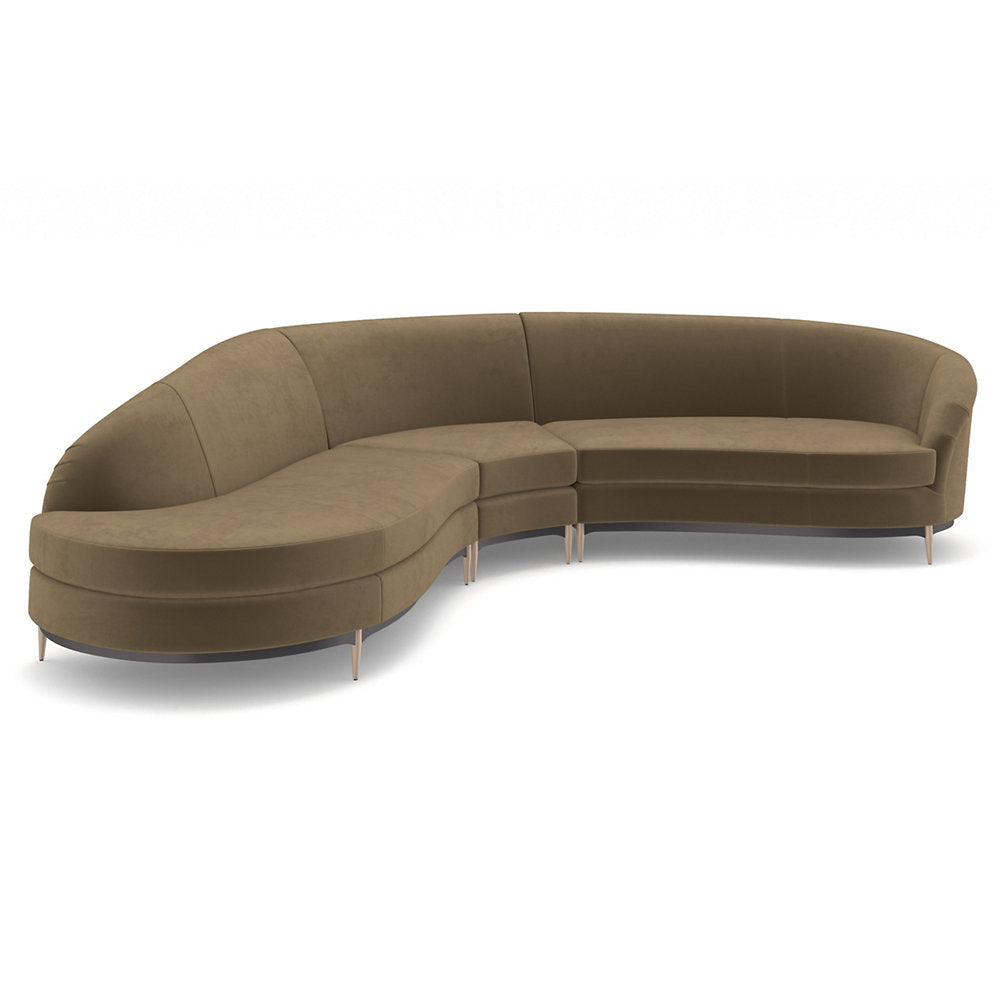 Three's Company Sectional Sofa