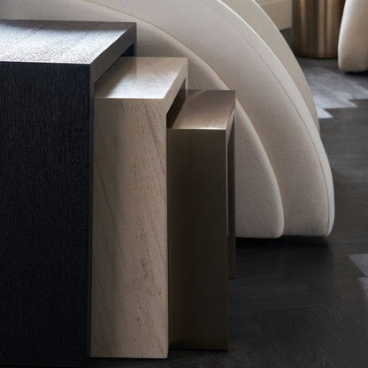 Contrast Nesting Side Table