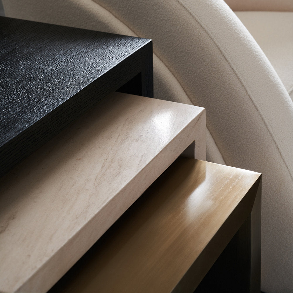 Contrast Nesting Side Table