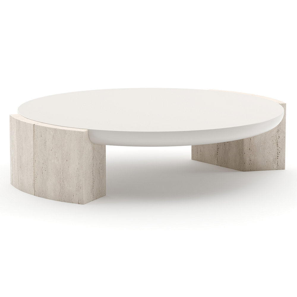 Overlap Round Cocktail Table
