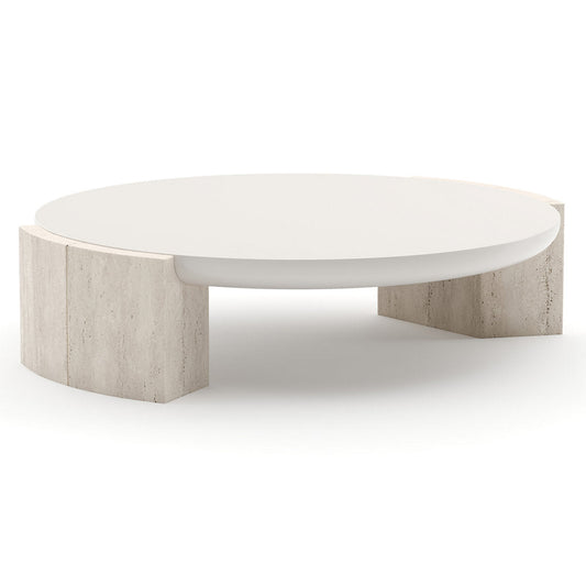 Overlap Round Cocktail Table