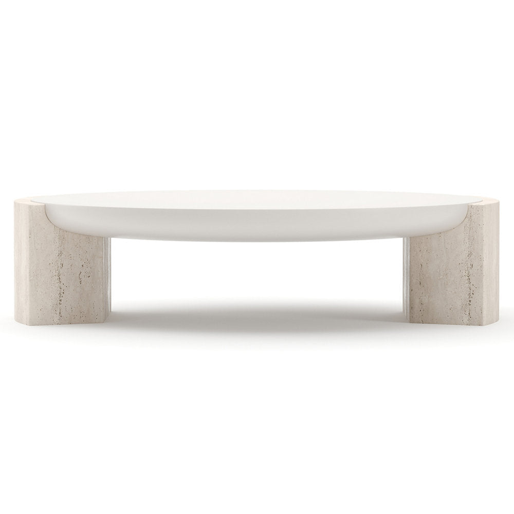 Overlap Round Cocktail Table