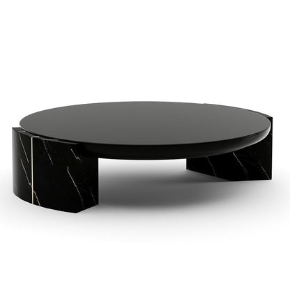 Overlap Round Coffee and Cocktail Table