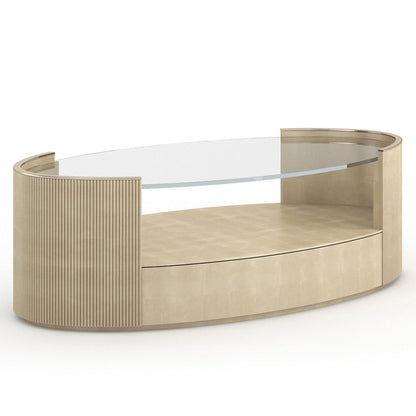 Love Oval Cocktail Table