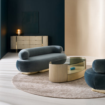 Love Oval Cocktail Table