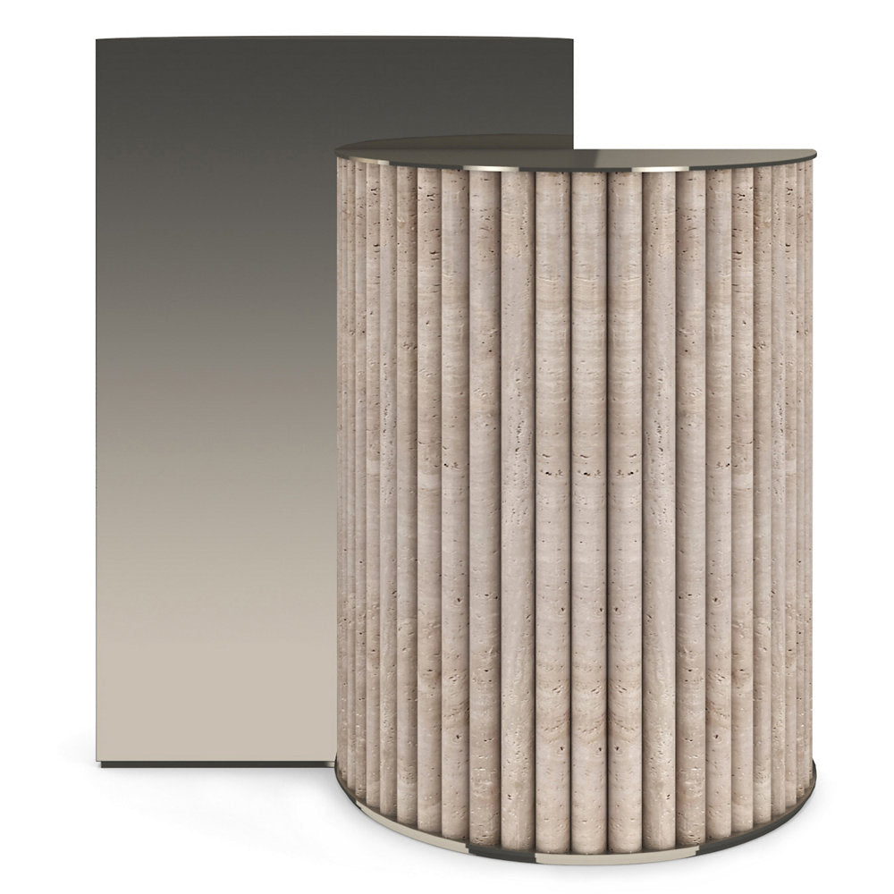 Hewn Side Table