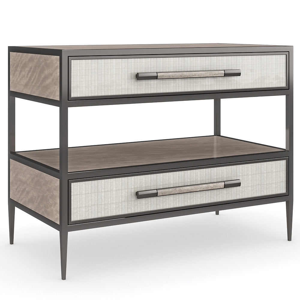 Dual Impression Nightstand