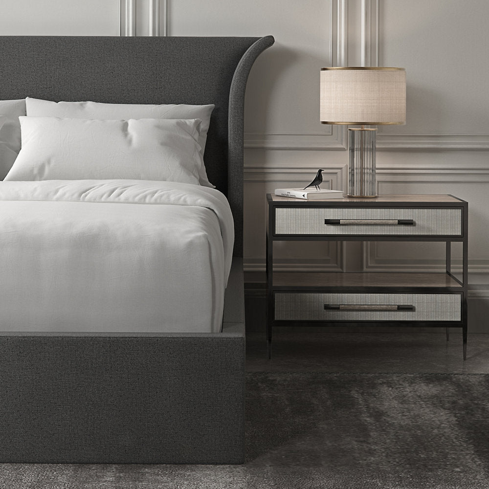 Dual Impression Nightstand