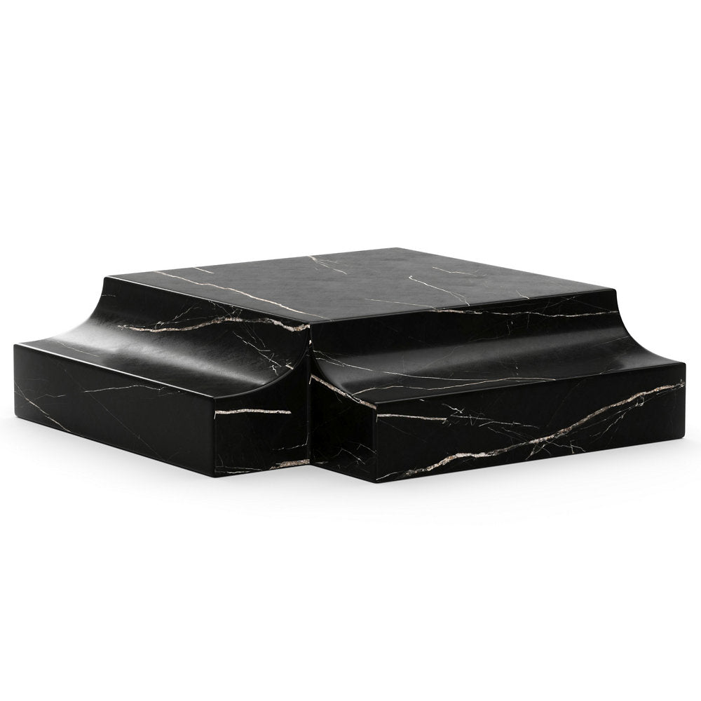 Overlap Corner Wedge Side Table