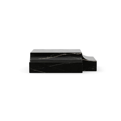 Overlap Corner Wedge Side Table